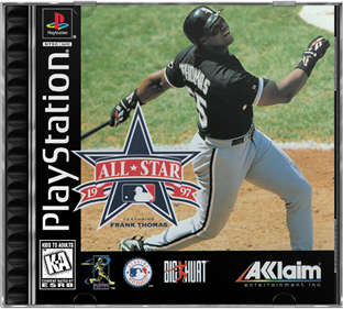 All-Star Baseball '97 Featuring Frank Thomas - Box - Front - Reconstructed Image
