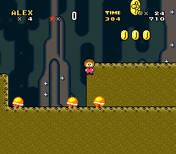 Alex Kidd in Mario World