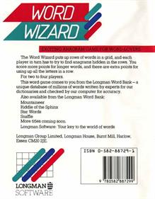 Word Wizard - Box - Back Image