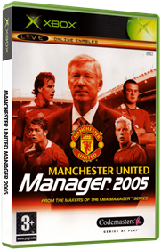 Manchester United Manager 2005 - Box - 3D Image