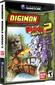 Digimon Rumble Arena 2 - Box - 3D Image
