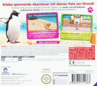 Petz Beach - Box - Back Image