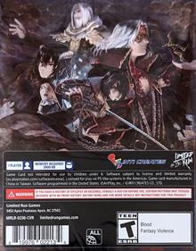 Bloodstained: Curse of the Moon - Box - Back Image