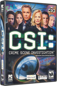 CSI: Crime Scene Investigation - Box - 3D Image