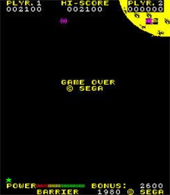 Space Trek - Screenshot - Game Over Image
