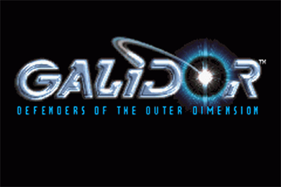 Galidor: Defenders of the Outer Dimension - Screenshot - Game Title Image
