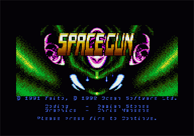 Space Gun - Screenshot - Game Title Image