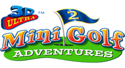 3D Ultra MiniGolf Adventures 2 - Clear Logo Image