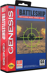 Super Battleship: The Classic Naval Combat Game - Box - 3D Image
