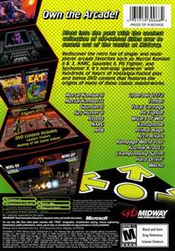 Midway Arcade Treasures 2 - Box - Back Image