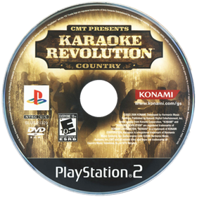 Karaoke Revolution: Country - Disc Image