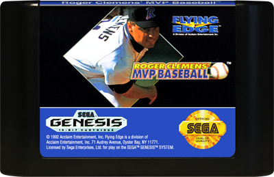Roger Clemens' MVP Baseball - Cart - Front Image