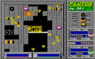 Plutos - Screenshot - Game Over Image