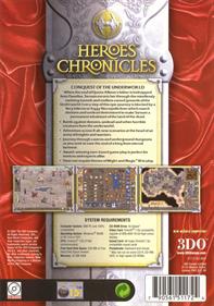 Heroes Chronicles: Conquest of the Underworld - Box - Back Image