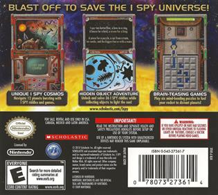 I Spy: Universe - Box - Back Image