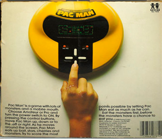 Pac Man - Box - Back Image