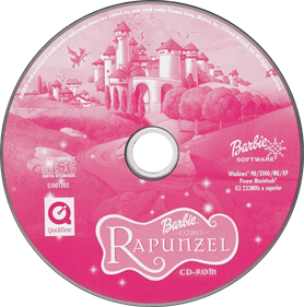 Barbie as Rapunzel: A Creative Adventure - Disc Image