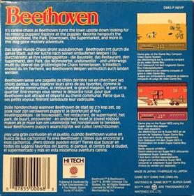 Beethoven: The Ultimate Canine Caper! - Box - Back Image