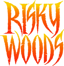 Risky Woods - Clear Logo Image