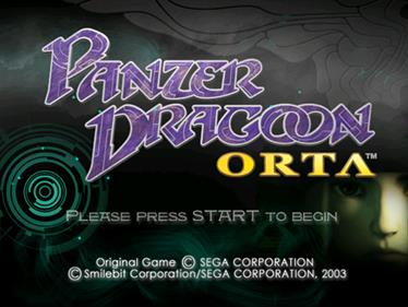 Panzer Dragoon Orta - Screenshot - Game Title Image