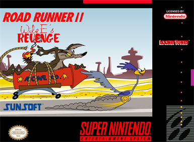 Road Runner II: Wile E's Revenge - Fanart - Box - Front Image