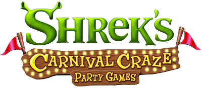 Shrek's Carnival Craze: Party Games - Clear Logo Image