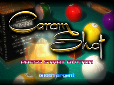 Carom Shot - Screenshot - Game Title Image