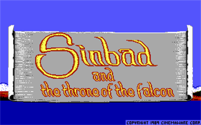 Sinbad and the Throne of the Falcon - Screenshot - Game Title Image