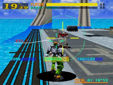 Virtual On: Cyber Troopers - Screenshot - Gameplay Image