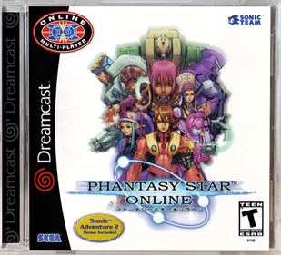 Phantasy Star Online - Box - Front - Reconstructed