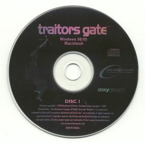 traitors gate - Disc Image