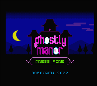 Ghostly Manor - Screenshot - Game Title Image