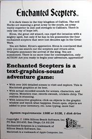 Enchanted Scepters - Box - Back Image