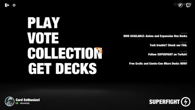 Superfight: The Video Game - Screenshot - Game Select Image