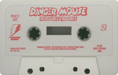 Danger Mouse In Double Trouble - Cart - Back