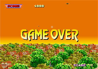 After Burner - Screenshot - Game Over Image