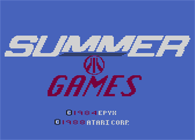 Summer Games - Screenshot - Game Title Image