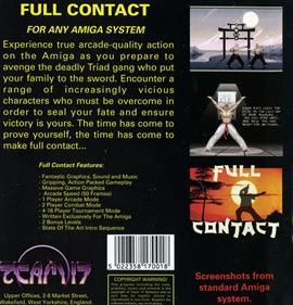 Full Contact - Box - Back Image