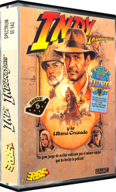 Indiana Jones and the Last Crusade: The Action Game - Box - 3D Image