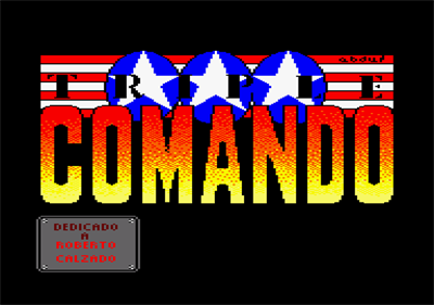 Triple Comando - Screenshot - Game Title Image