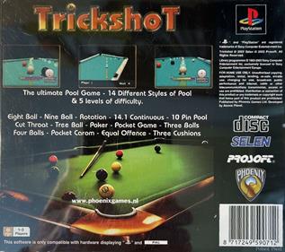 Trickshot - Box - Back Image