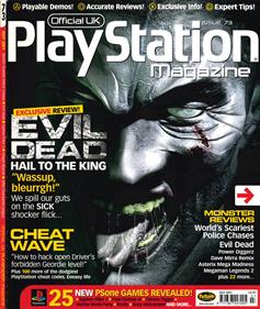 Official UK PlayStation Magazine: Demo Disc 73 - Advertisement Flyer - Front Image