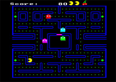 Acornsoft Pacman - Screenshot - Gameplay Image
