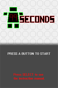 99Seconds - Screenshot - Game Title Image