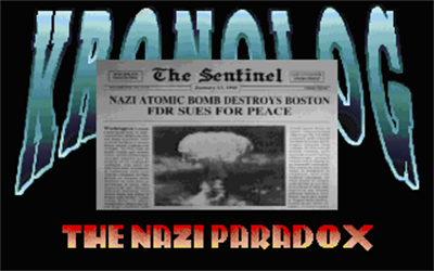 Kronolog: The Nazi Paradox - Screenshot - Game Title Image