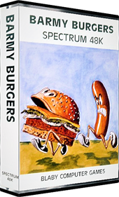 Barmy Burgers - Box - 3D Image