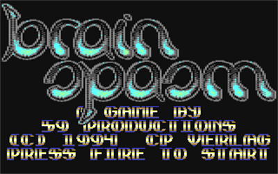 Brain Spasm - Screenshot - Game Title Image