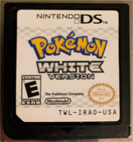 Pokémon White Version - Cart - Front Image