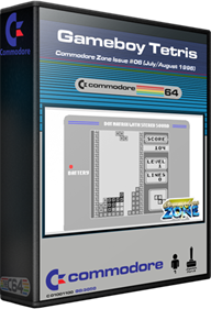 Gameboy Tetris - Box - 3D Image