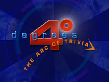 4 Degrees: The Arc of Trivia: Vol. 2 - Screenshot - Game Title Image